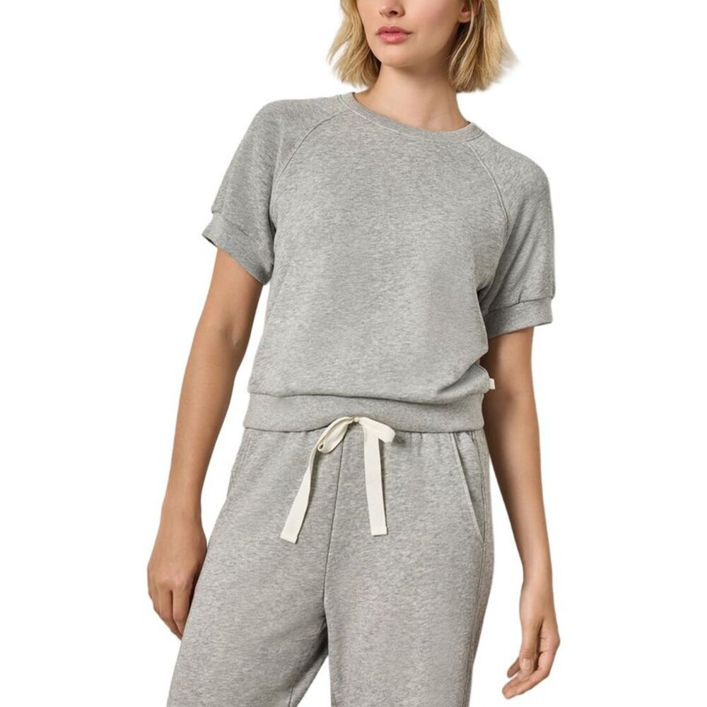 Lilla P Womens  Short Sleeve Terry Sweatshirt